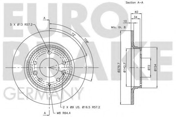 Disc frana 3