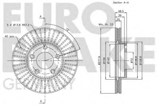 Disc frana 3