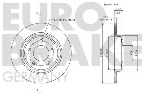 Disc frana 3
