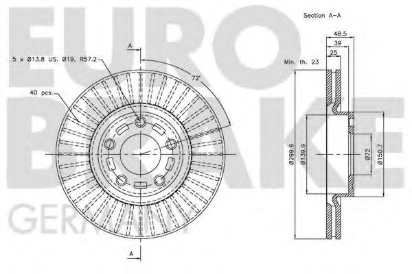 Disc frana 3