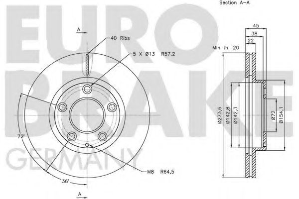 Disc frana 2
