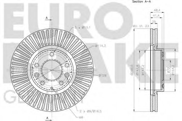 Disc frana 3