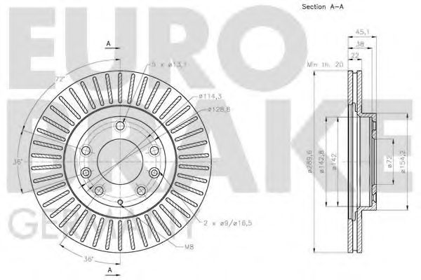 Disc frana 3