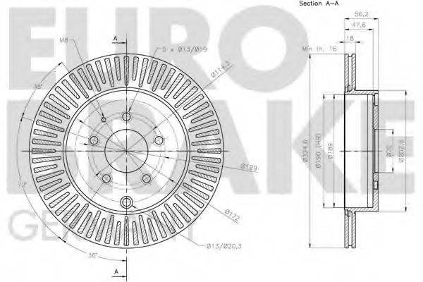 Disc frana 3