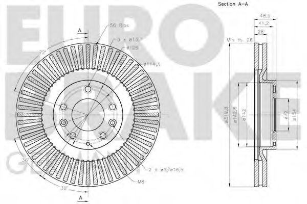 Disc frana 3