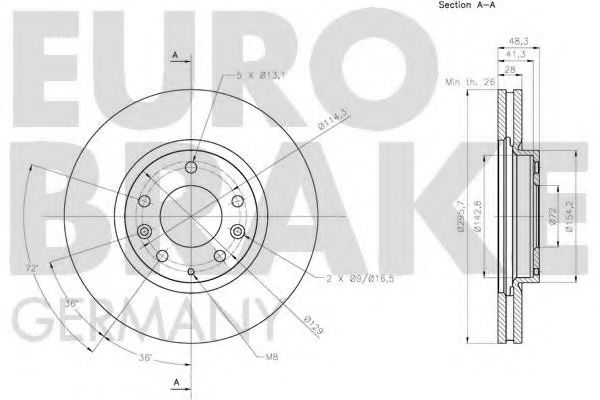 Disc frana 3