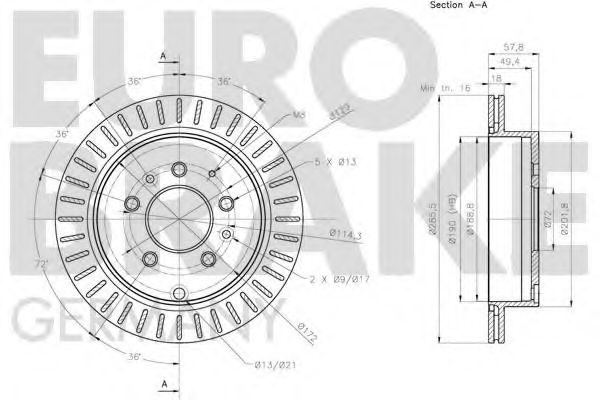 Disc frana 3