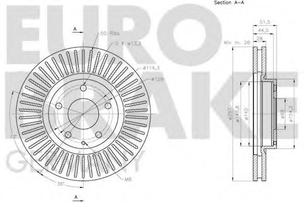 Disc frana 3