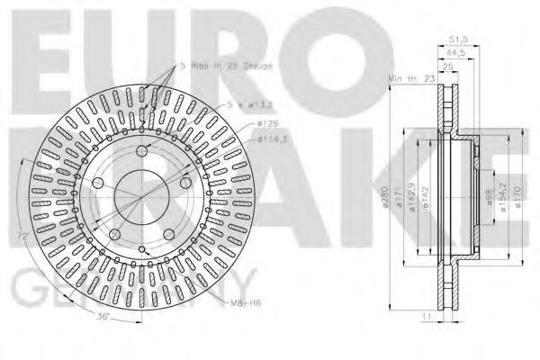 Disc frana 3