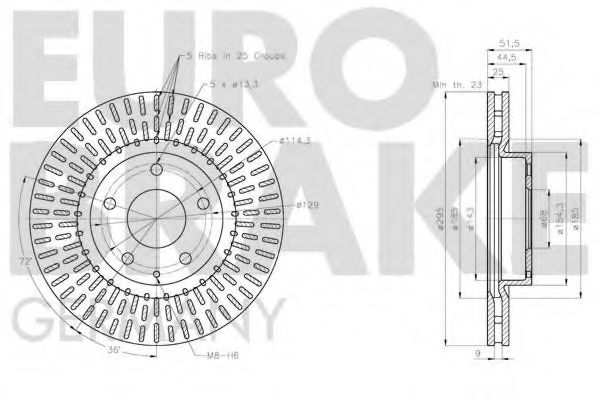 Disc frana 3