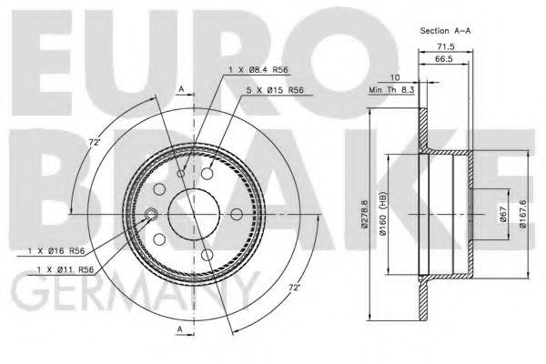 Disc frana 3