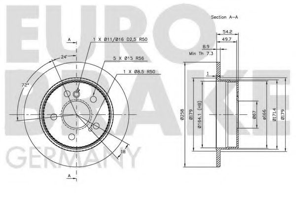 Disc frana 3
