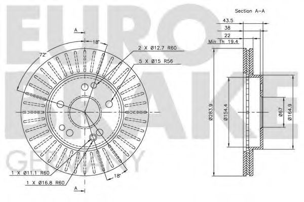 Disc frana 3