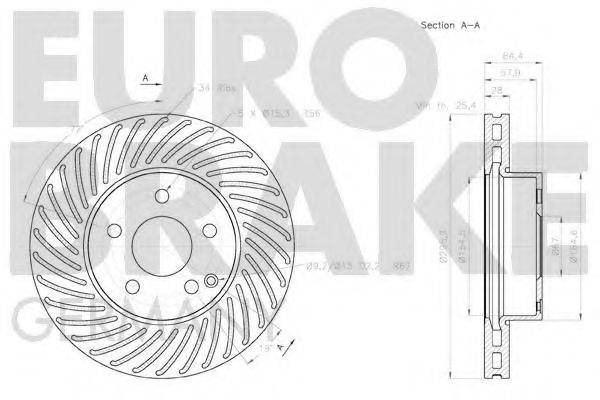 Disc frana 3