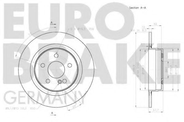 Disc frana 3