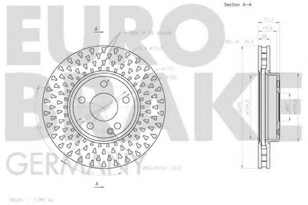 Disc frana 3