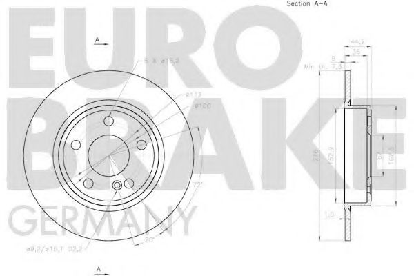 Disc frana 3
