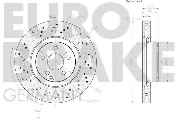 Disc frana 3