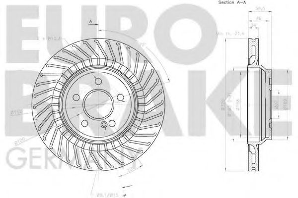 Disc frana 3