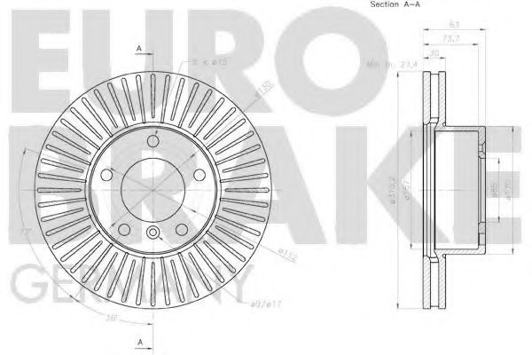 Disc frana 3