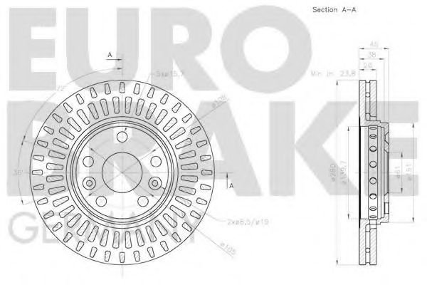 Disc frana 3