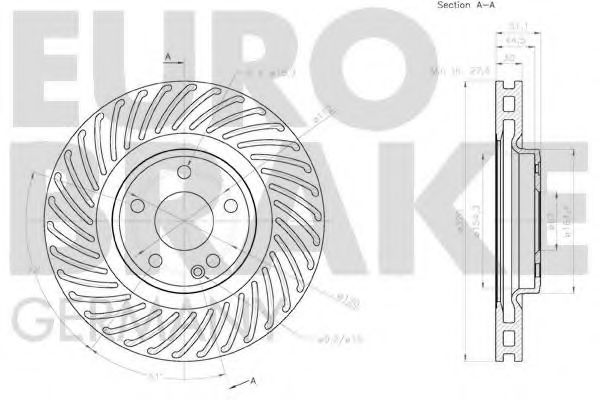 Disc frana 3