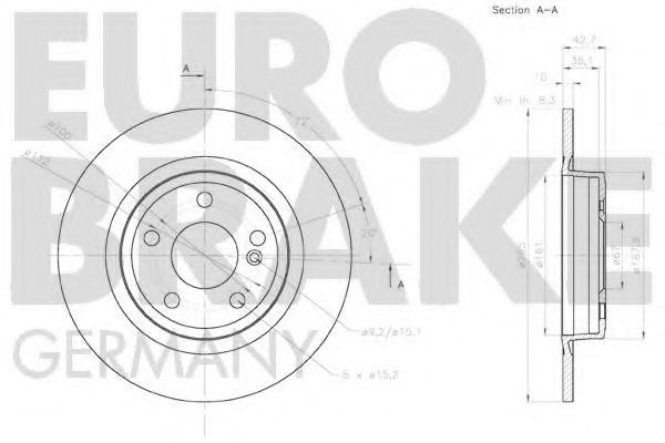 Disc frana 3