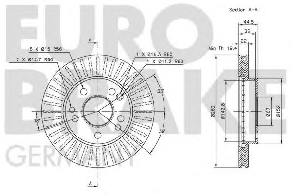 Disc frana 3