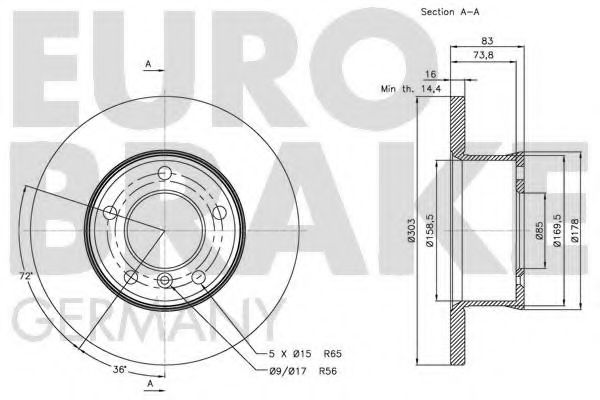 Disc frana 2