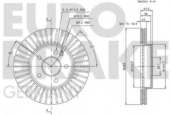 Disc frana 3