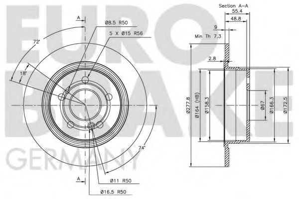 Disc frana 2