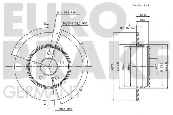 Disc frana 3