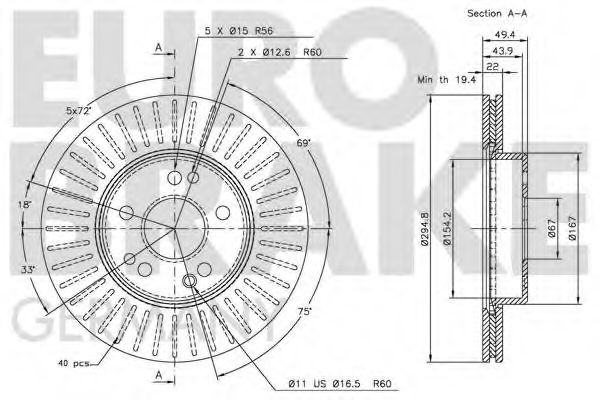 Disc frana 2