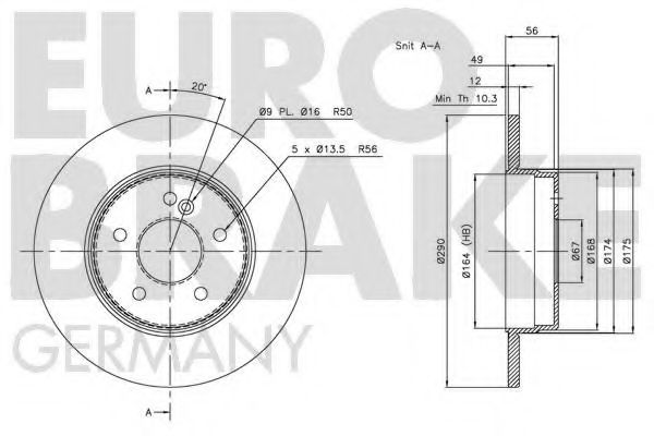 Disc frana 3
