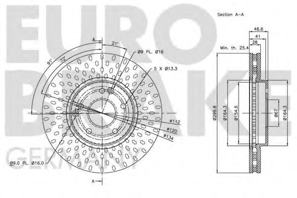 Disc frana 3