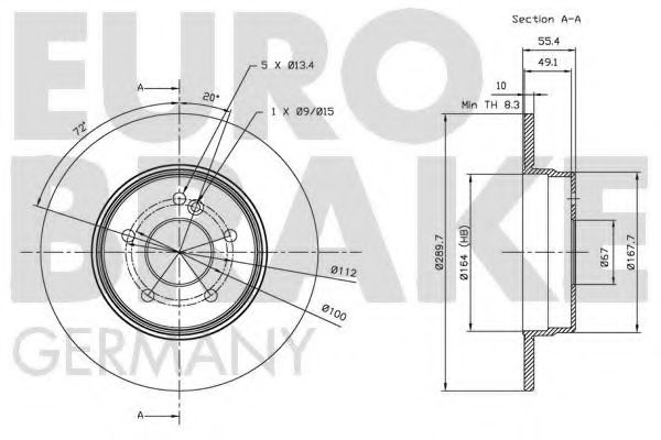 Disc frana 3