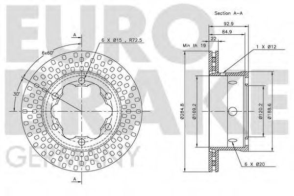 Disc frana 3