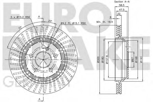 Disc frana 2