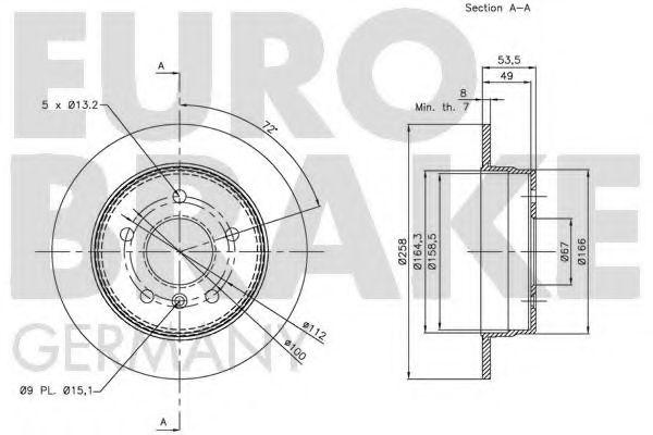 Disc frana 3