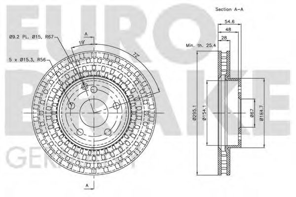 Disc frana 3