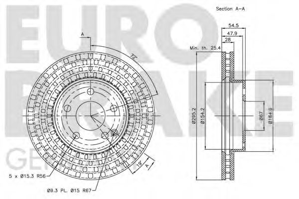 Disc frana 3