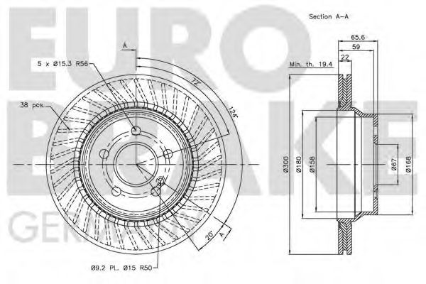 Disc frana 3