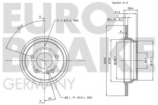 Disc frana 3