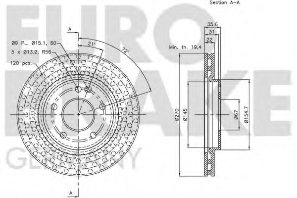 Disc frana 2