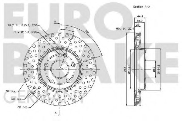 Disc frana 3