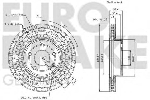 Disc frana 3