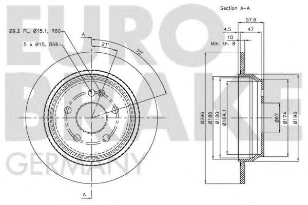 Disc frana 3