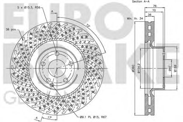 Disc frana 2