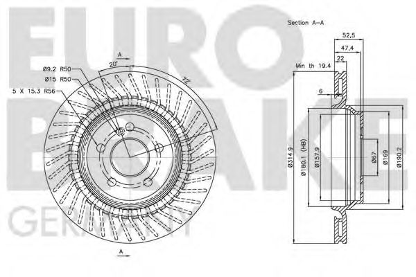 Disc frana 2