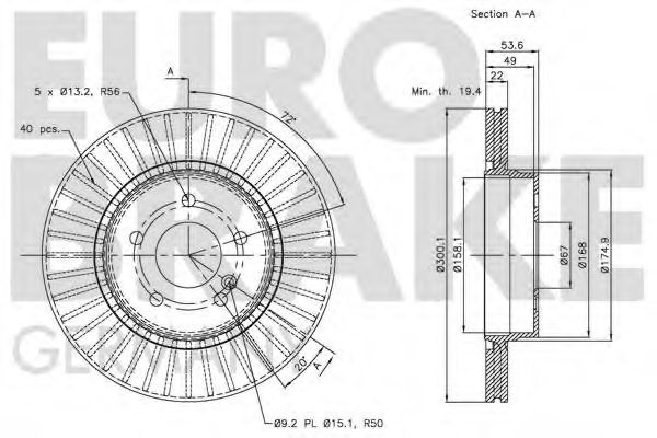 Disc frana 3